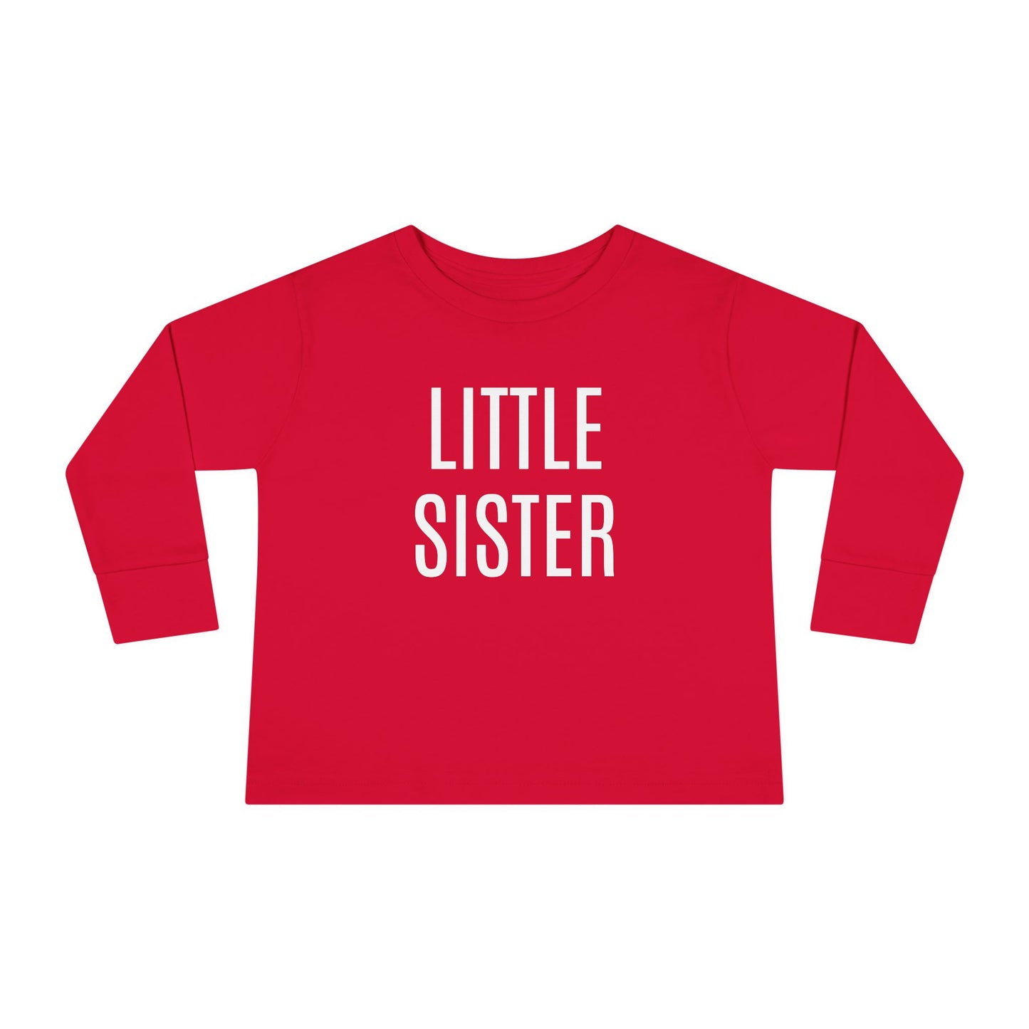 Toddler Long Sleeve Little Sister Tee
