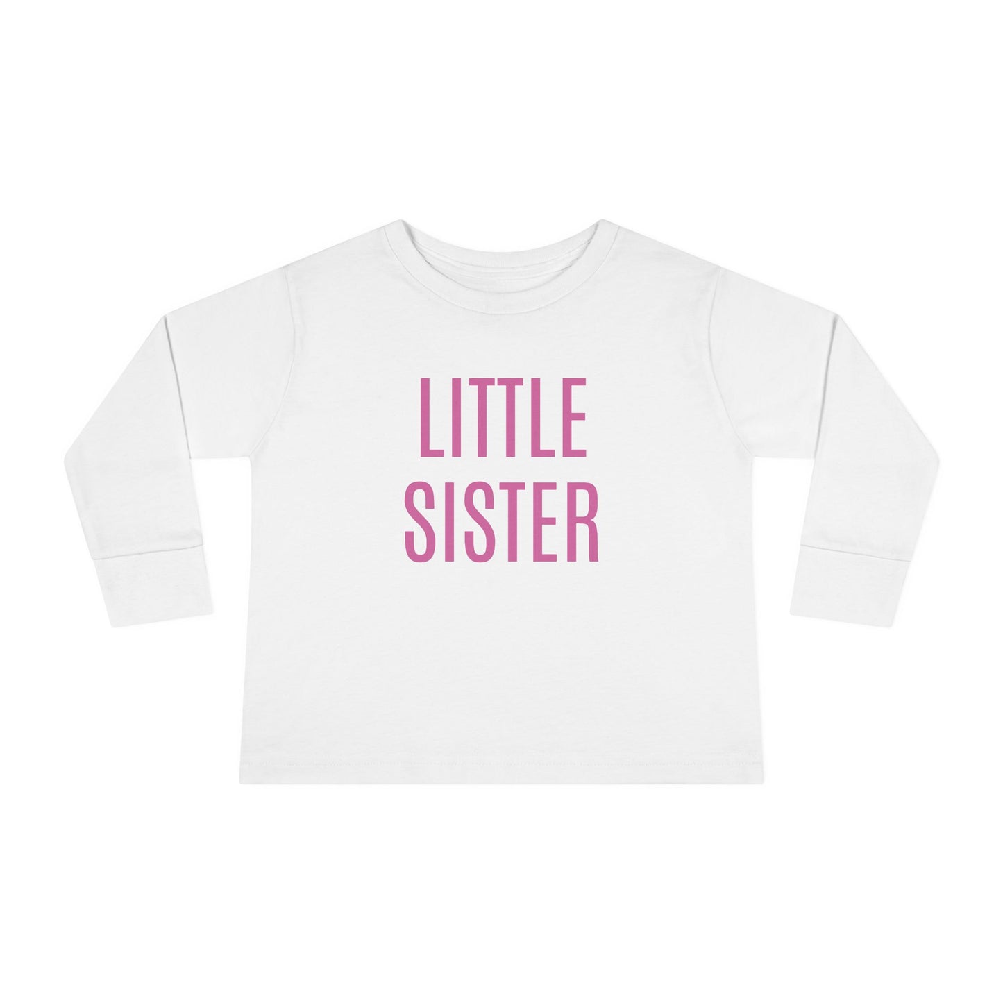Toddler Long Sleeve Little Sister Tee