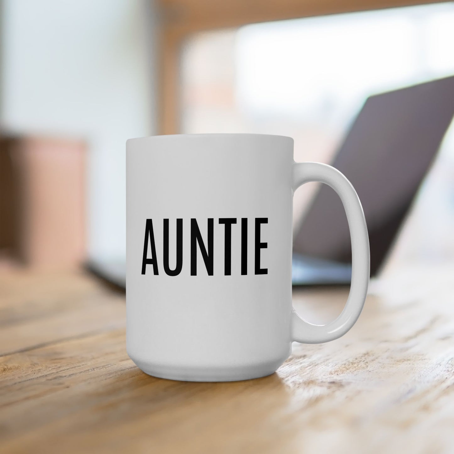Ceramic Auntie Mug, (15oz)