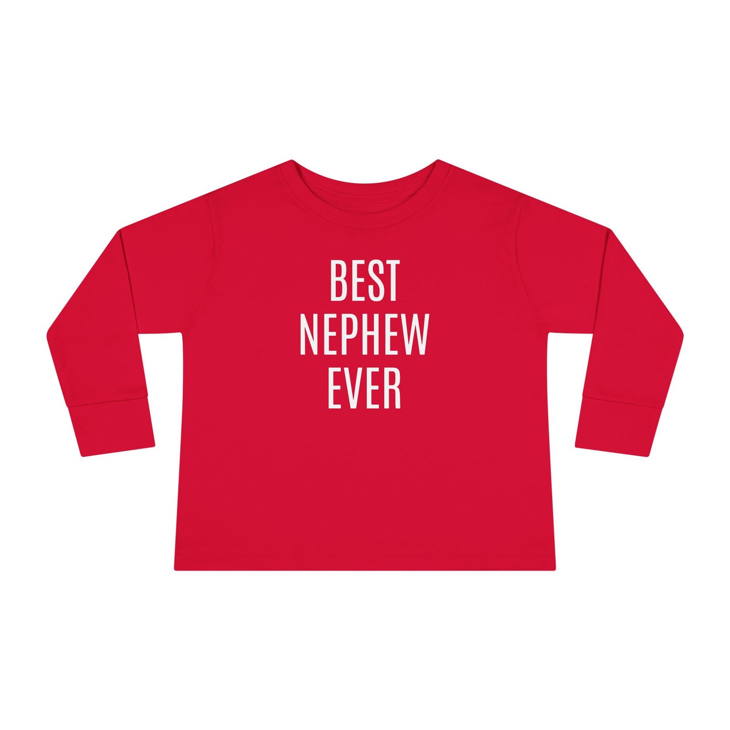 Toddler Best Nephew Ever Long Sleeve Tee