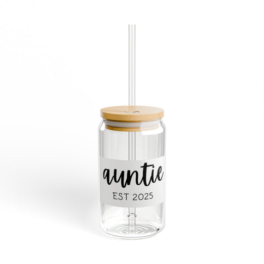 Auntie 2025 Sipper Glass, 16oz