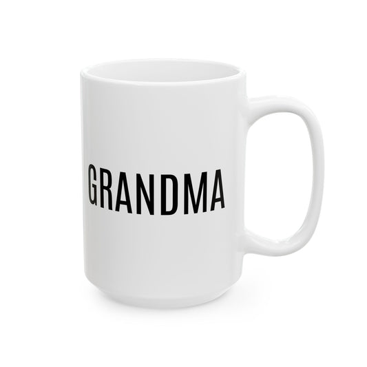 Ceramic Grandma Mug, (15oz)