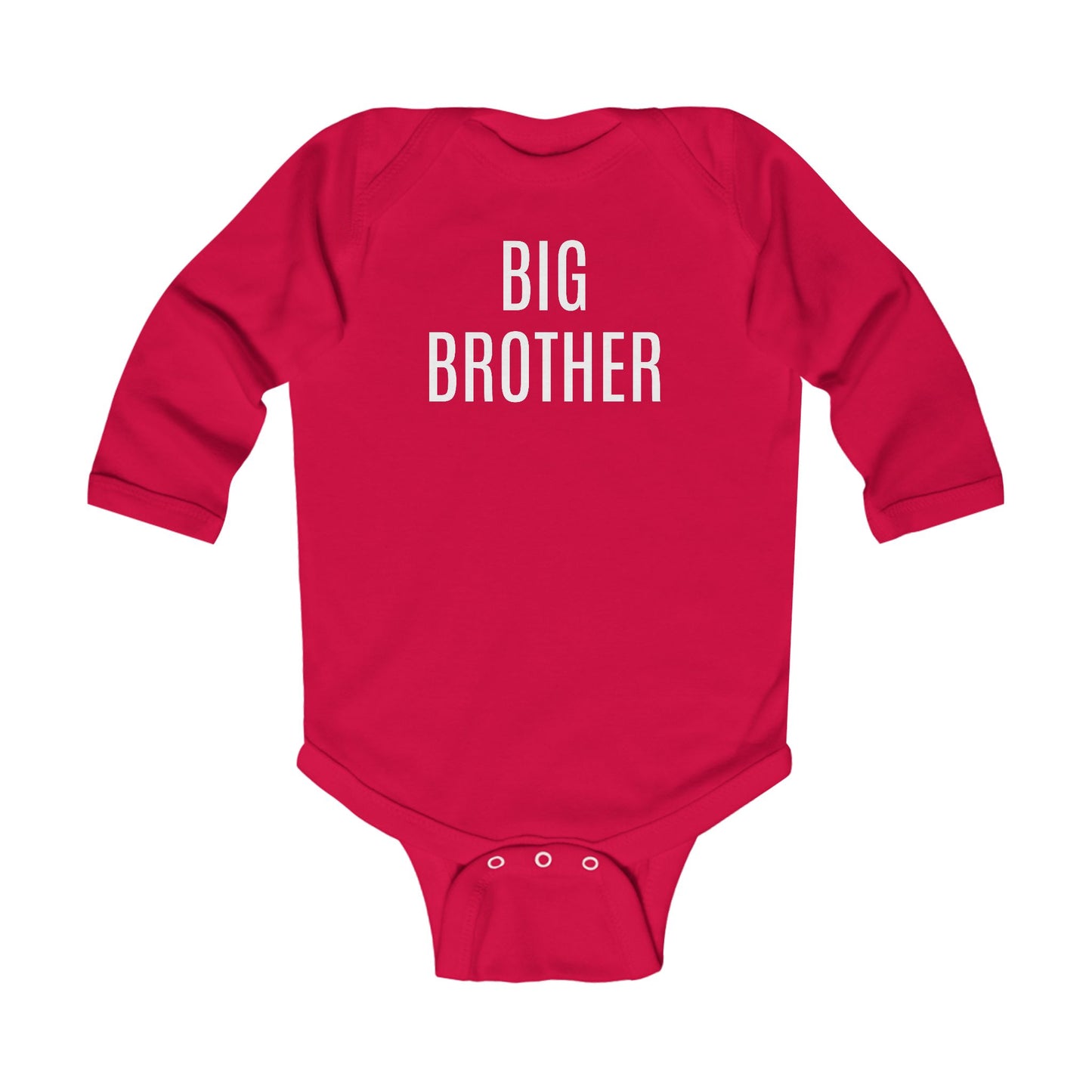 Infant Big Brother Long Sleeve Bodysuit