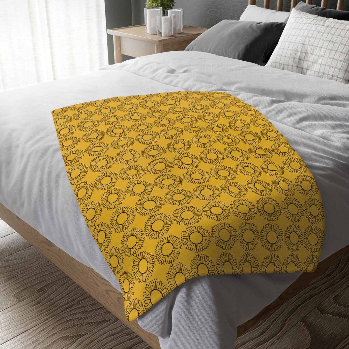 Sunflower Throw Blanket