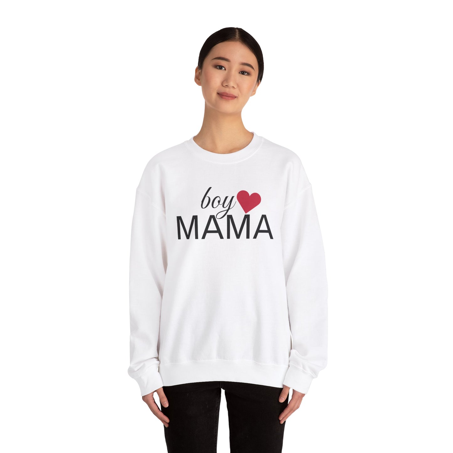 Boy Mama Crewneck Sweatshirt