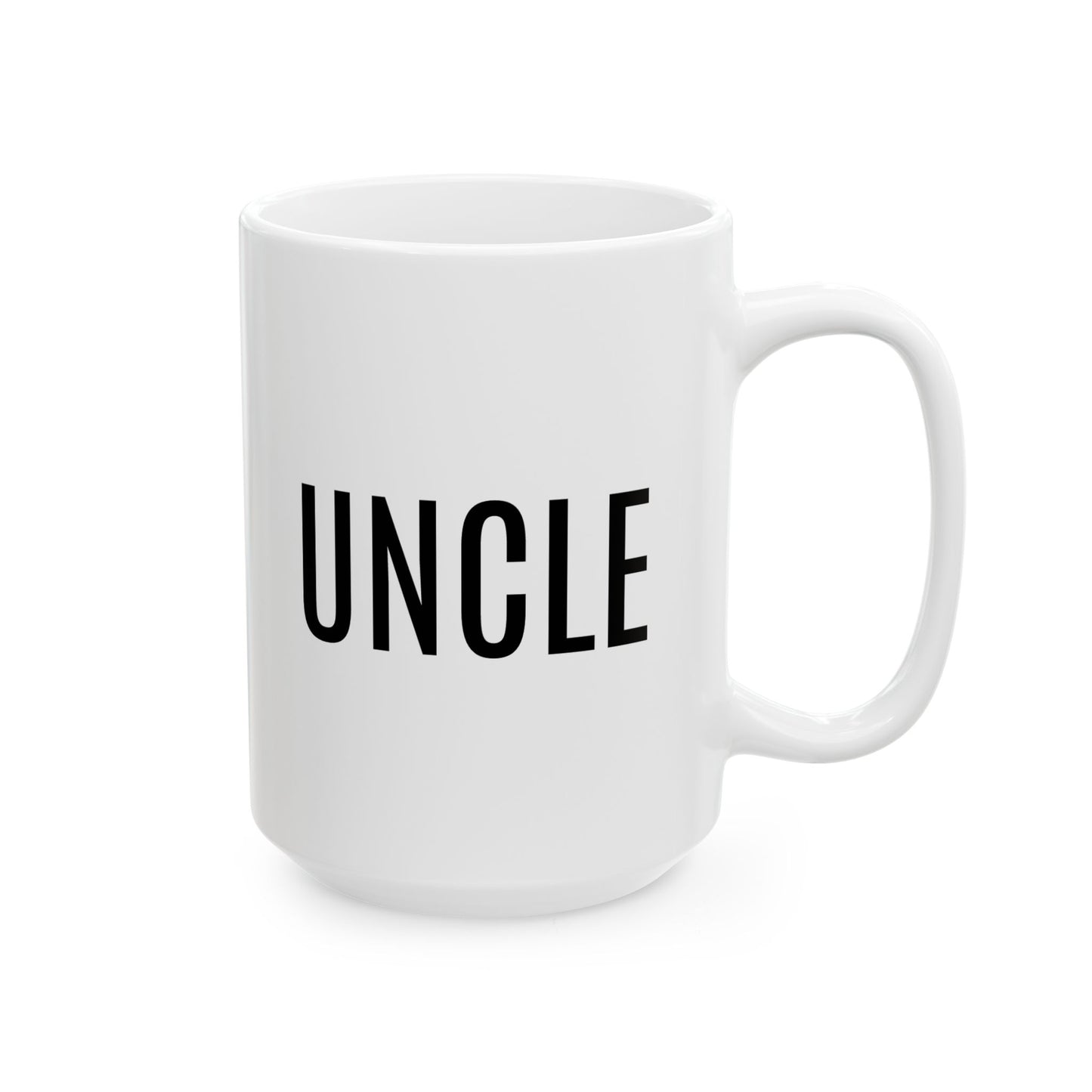 Ceramic Uncle Mug, (15oz)