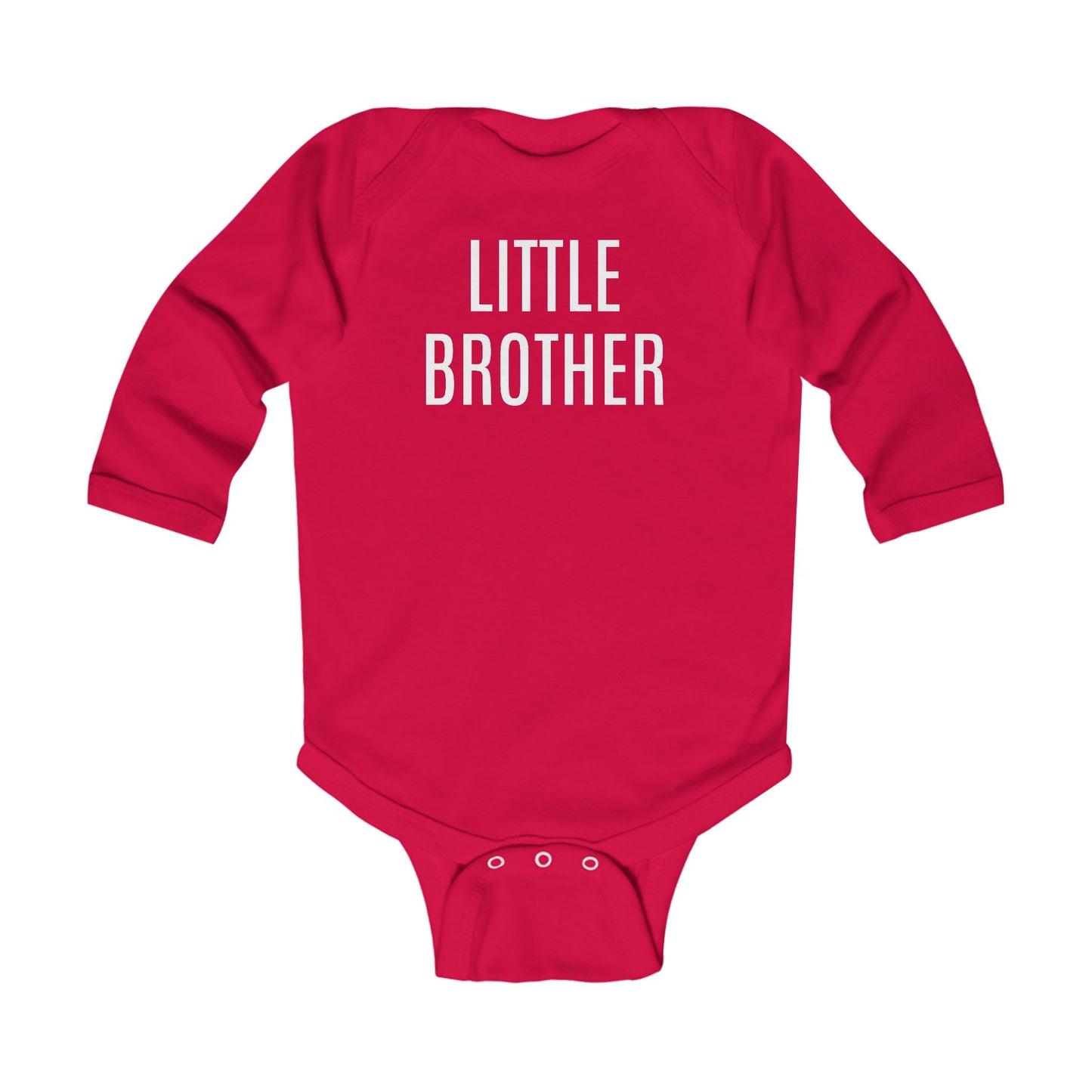 Infant Little Brother Long Sleeve Bodysuit