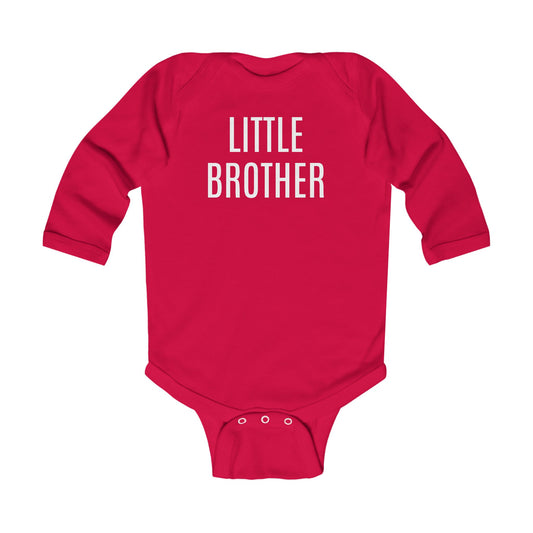 Infant Little Brother Long Sleeve Bodysuit