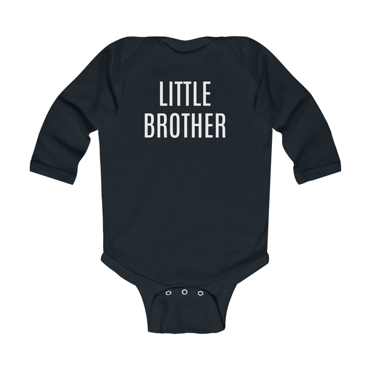 Infant Little Brother Long Sleeve Bodysuit