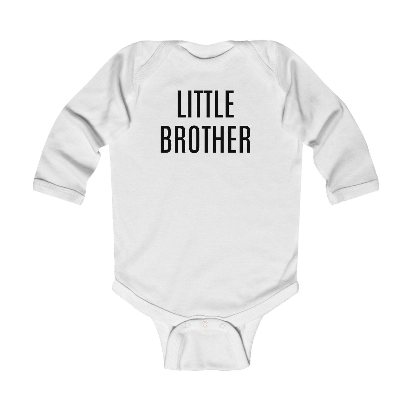 Infant Little Brother Long Sleeve Bodysuit