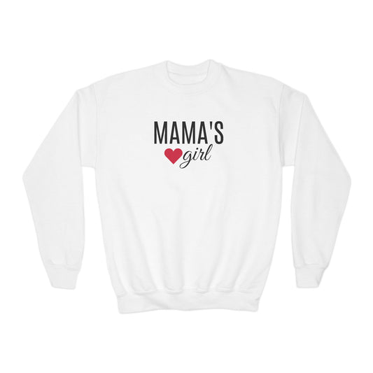 Mama's Girl Youth Crewneck Sweatshirt